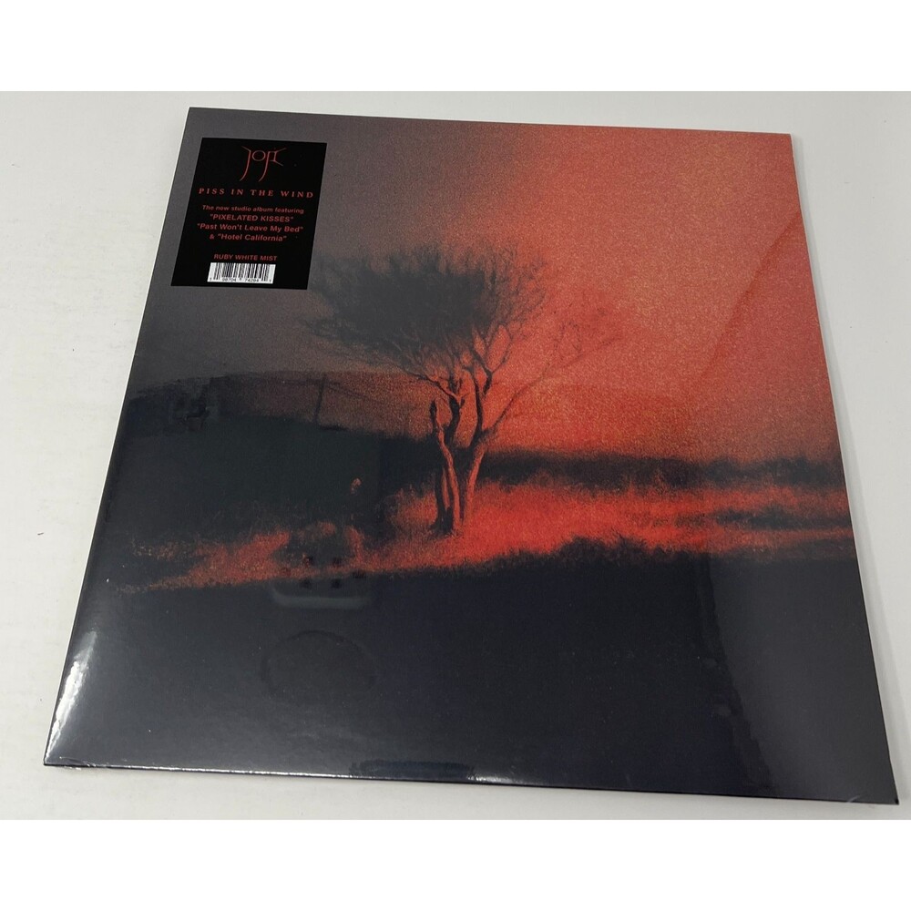 Joji Piss In The Wind Vinyl Limited Signed Artcard Ruby White Mist Disc